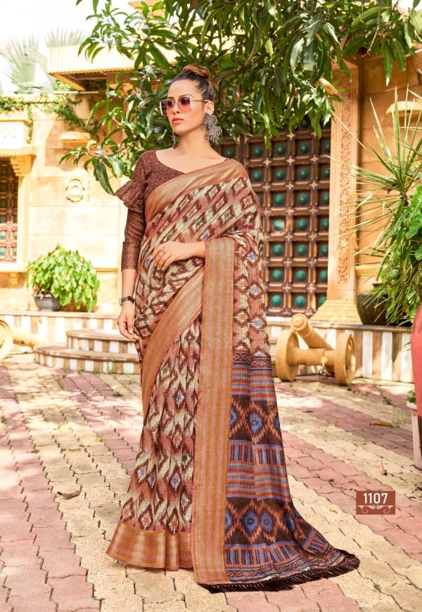 Vinamra Ramada Silk Vol 1 New Styles Printed Cotton Saree Collection